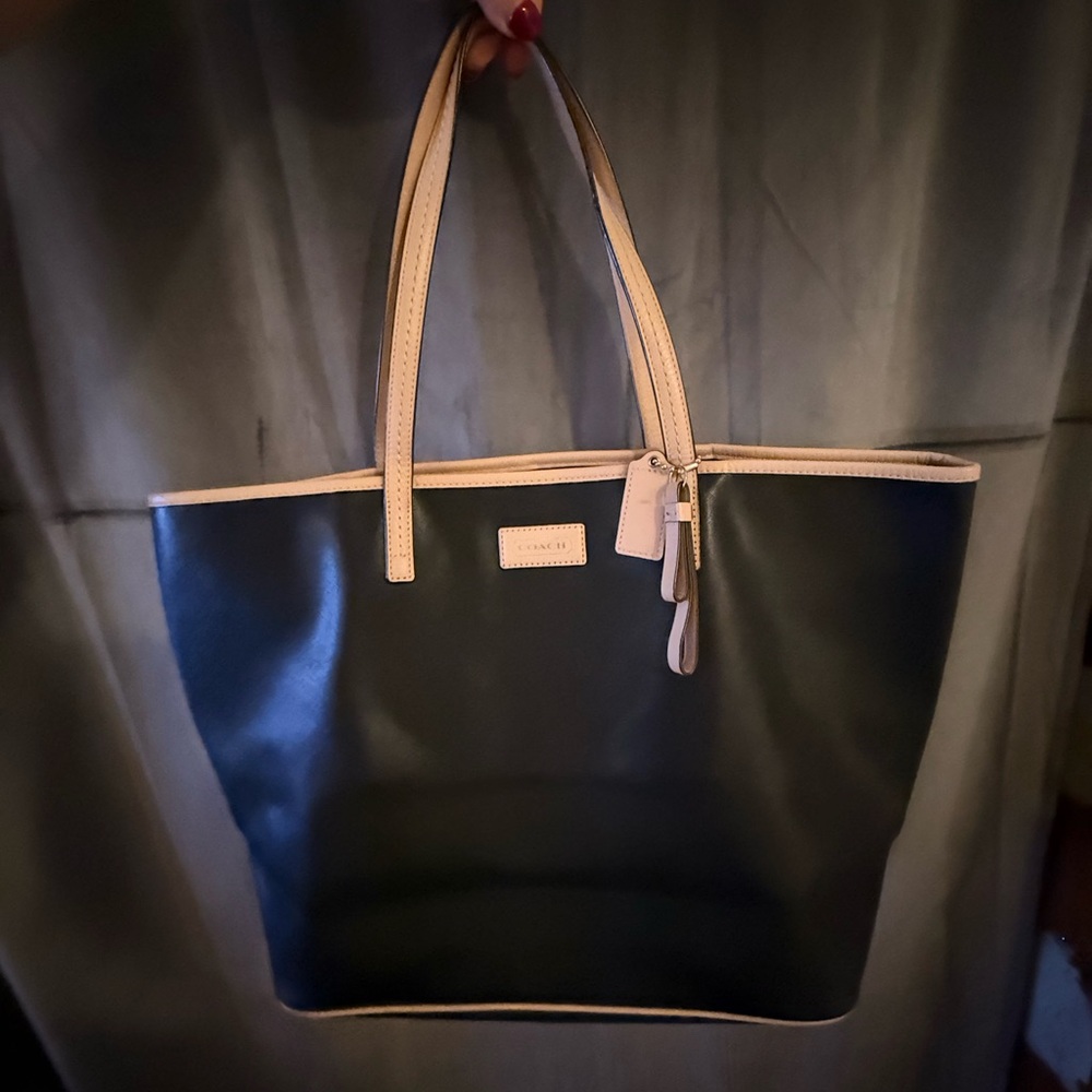 Coach Black Tote Bag